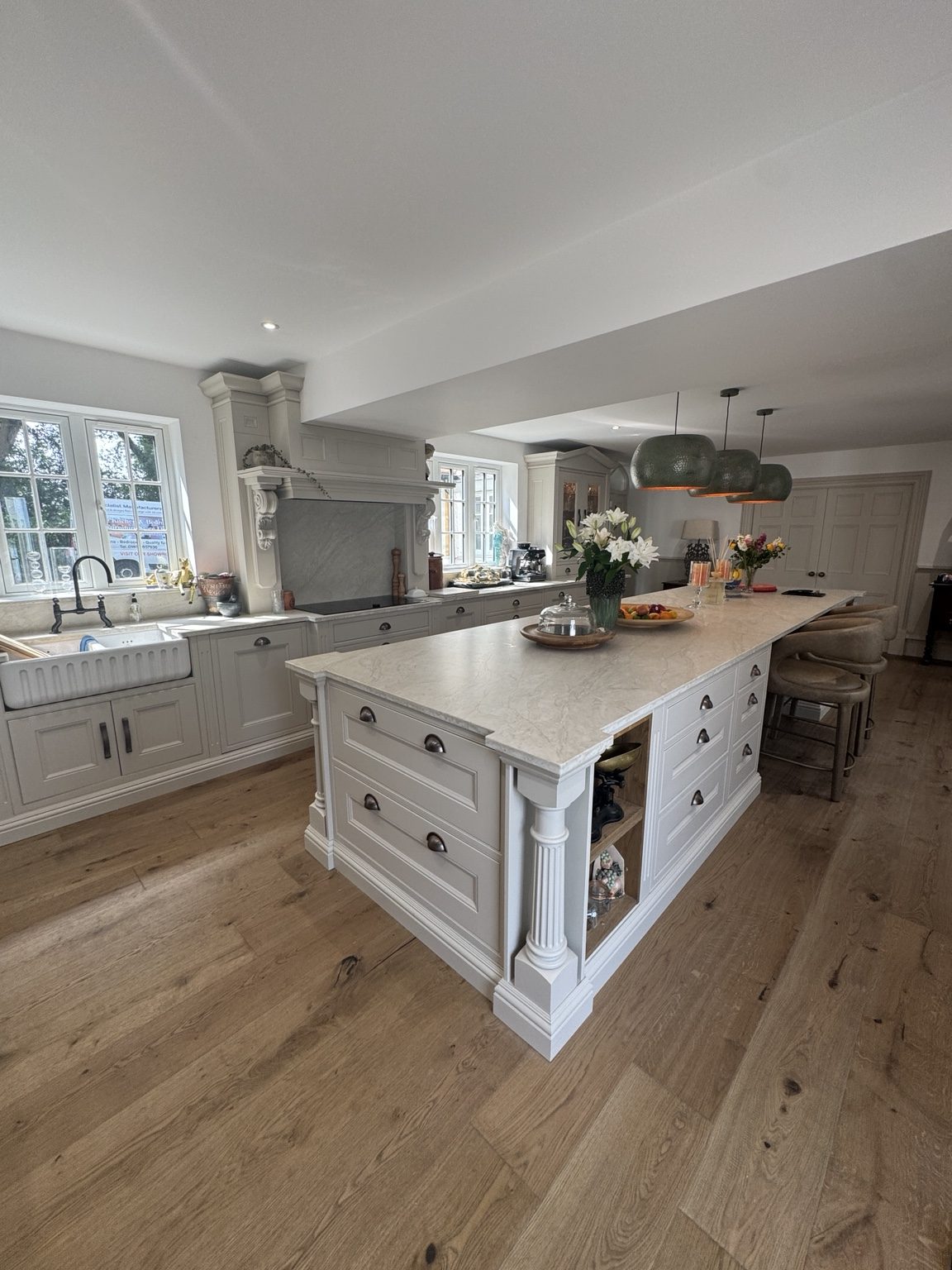 Claybrooke Magna completed kitchen