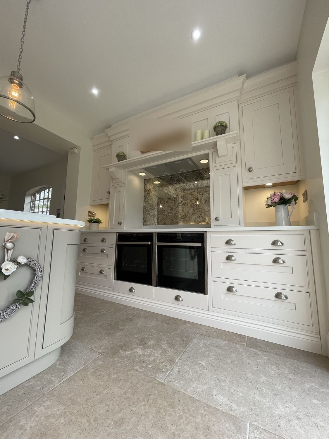 Painted in-frame kitchen — Henley-in-Arden