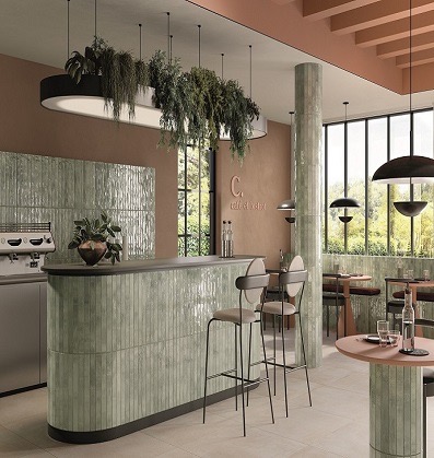 Colors porcelain tiles