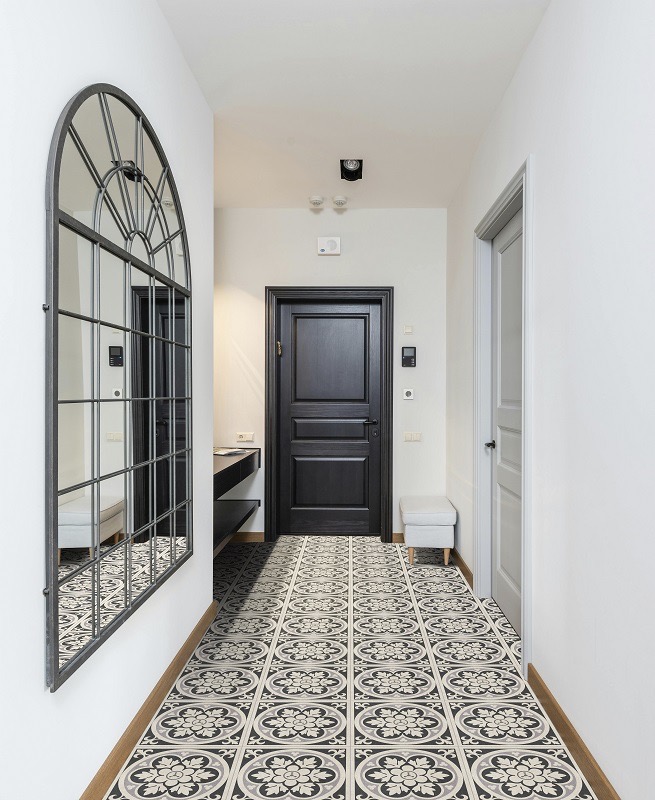 Abbey patterned tiles
